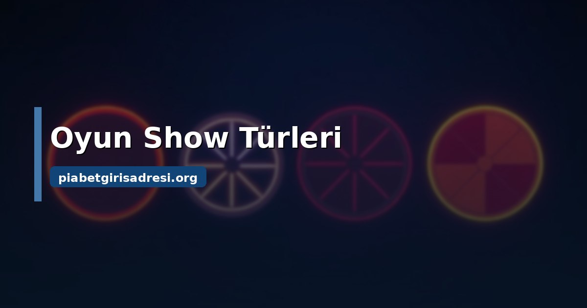 Piabet Çarkıfelek: Oyun Show Formatı Nasıl Çalışır? 3 Canlı sunuculu çark oyunlarında segment ve çarpan mantığı