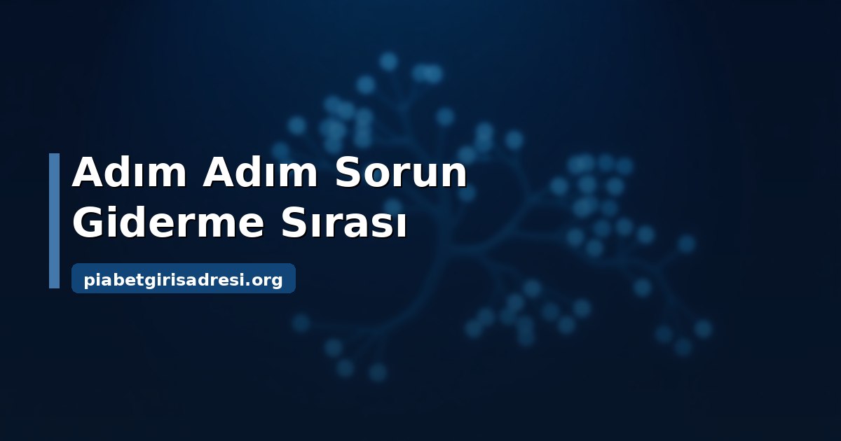 Piabet Sorunsuz Giriş: Açılmayan Sayfa İçin Cihaz Kontrolü 2 Piabet sorunsuz giriş: eklenti, VPN ve güvenlik yazılımı kontrolü